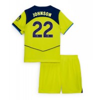Tottenham Hotspur Brennan Johnson #22 Tretí Detský futbalový dres 2025-26 Krátky Rukáv (+ trenírky)